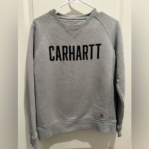 Comfortable Carhartt women’s medium grey crew neck. Lightly worn.